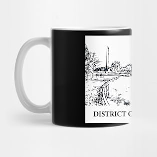 District of Columbia USA Mug